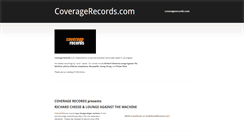 Desktop Screenshot of coveragerecords.com